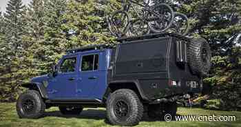 Jeep Gladiator Top Dog will take you mountain biking and grill lunch     - Roadshow