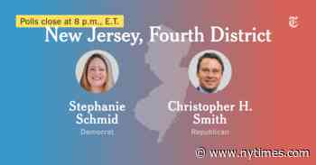 New Jersey Election Results: Fourth Congressional District