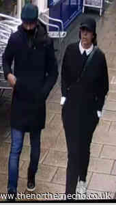 Appeal after stolen bank cards used in Darlington