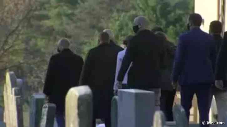 Joe Biden starts Election Day by visiting son’s grave