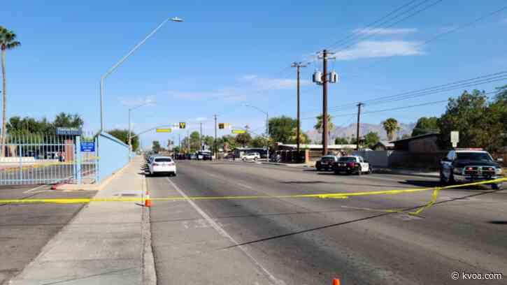 Man armed with machete shot, injured by TPD near Flowing Wells HS