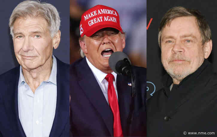 Harrison Ford and Mark Hamill share anti-Donald Trump adverts