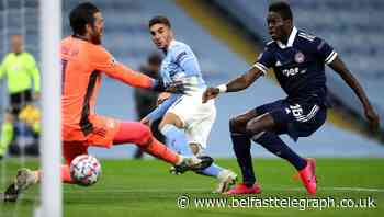 Manchester City beat Olympiacos to maintain perfect Champions League start