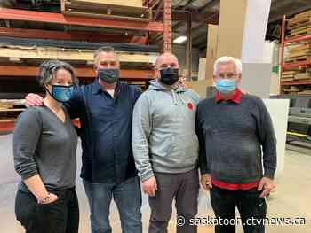 'It all came so quick': Family-owned Saskatoon plexiglass business working to meet pandemic demand