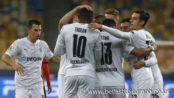 Alassane Plea hits hat-trick as Borussia Monchengladbach thrash Shakhtar