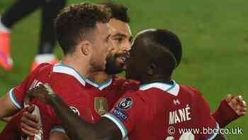 Champions League: Atalanta 0-5 Liverpool - Diogo Jota, Mohamed Salah and Sadio Mane score