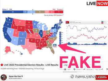 YouTube channels made money off of fake election results livestreams with thousands of viewers