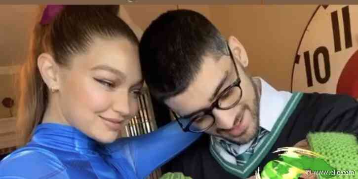 Gigi Hadid And Zayn Malik Share First Photo With Their Baby Girl For Halloween - elle.com
