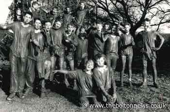 Bolton school pupils took on an army assault course in PE