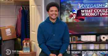 Trevor Noah and Stephen Colbert Bring Levity to Election Specials