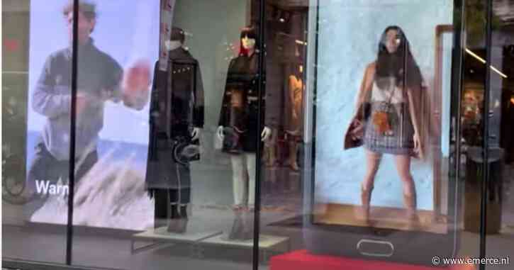 C&A installeert TikTok-etalage