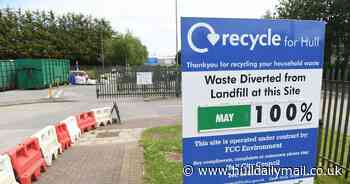 The household recycling sites staying open during lockdown