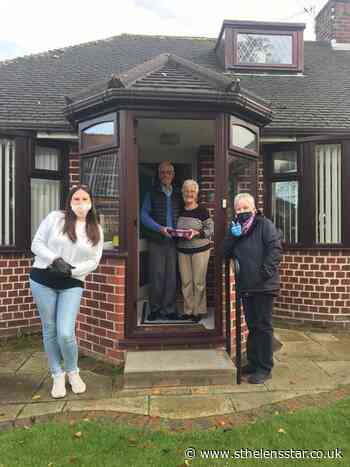 Gifts delivered to members of The Loving Arms dementia group - St Helens Star