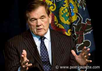 Ex-Pa. govs Ridge, Rendell preach patience during vote count