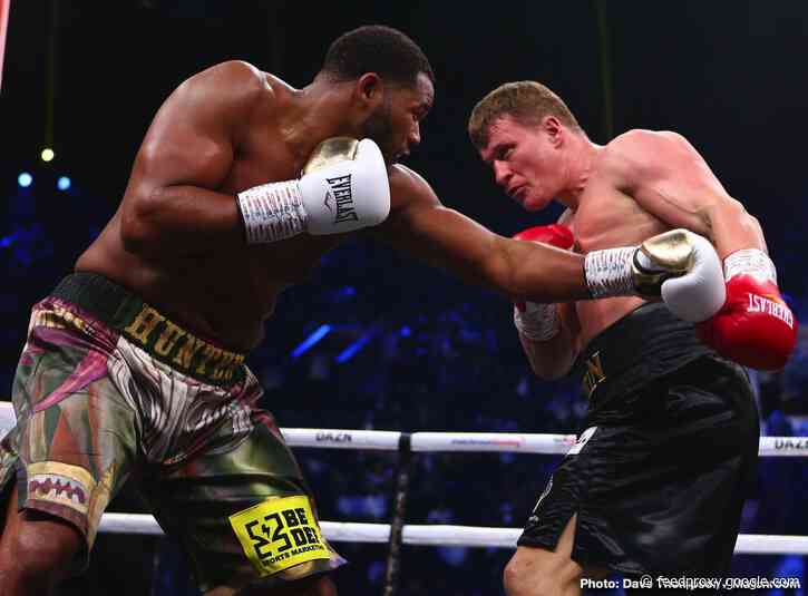 Michael Hunter willing to fight Dillian Whyte after Povetkin dropped out