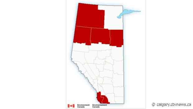 Wind warnings in place for southwest Alberta, snowfall warnings in northern Alberta