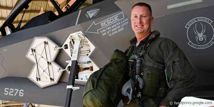 Meet the first Air Force pilot to fly 1,000 hours in the F-35A