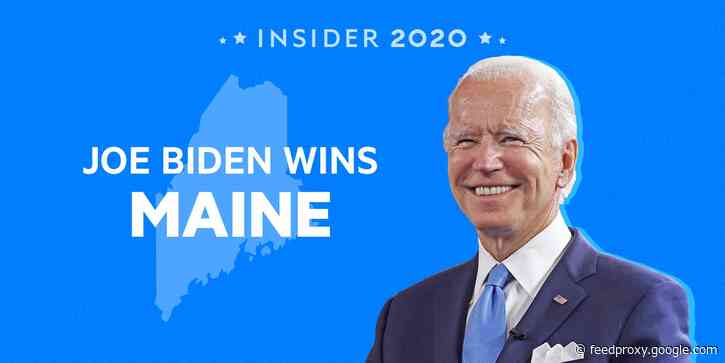 Maine statewide called for Biden, winning 3 of 4 electoral votes