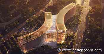 PLP architecture envisions two curved volumes for 'geek community' building in china - Designboom