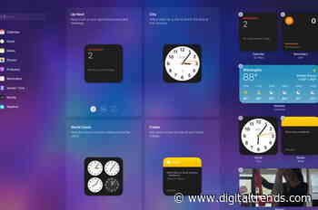 How to use Big Sur’s Notification Center widgets