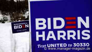 Biden sammelt Geld für Rechtsstreit