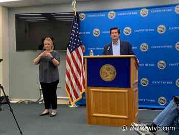 Erie County's COVID-19 infection rate is five percent