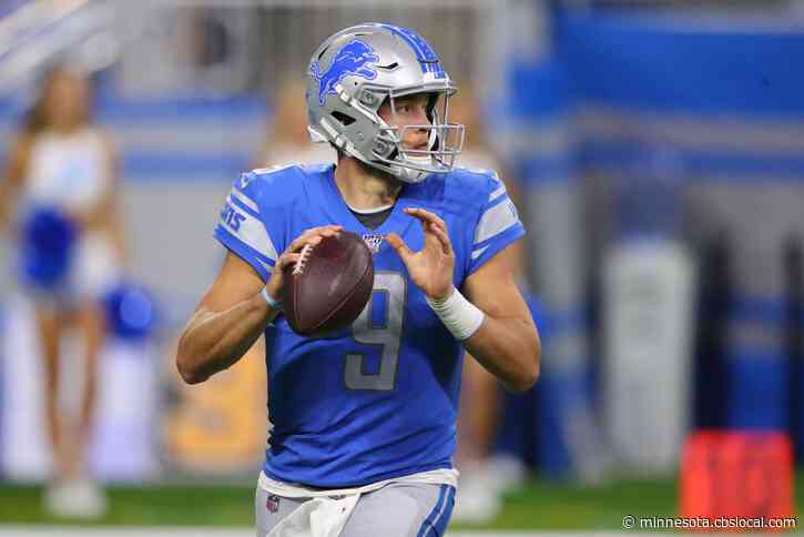 Days Before Matchup Vs. Vikings, Lions Place QB Stafford On Reserve/COVID-19 List