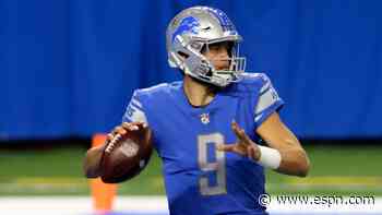 Lions place QB Stafford on reserve/COVID-19 list