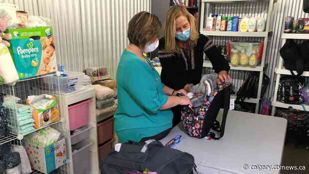Calgary mom filling backpacks of hope for children in crisis