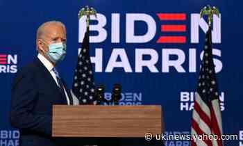 Biden says he's on course to win US election as Trump threatens to fight outcome