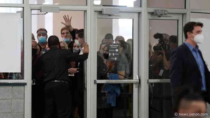 MAGA Fanatics Descend on Detroit Vote-Counting Site as Biden Wins Michigan