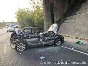 Police appeal after crash by Blackwall Tunnel in Greenwich