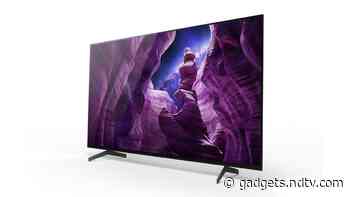 Sony A8H 4K HDR OLED TV Launched in India, Priced at Rs. 2,79,990