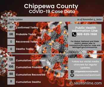 Chippewa County adds 15 COVID-19 cases