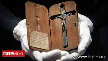 Crucifix linked to Gunpowder Plot goes on display in York