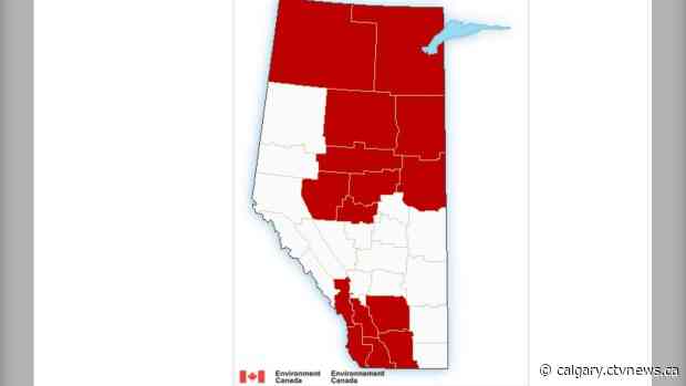 Wind warnings expanded across southern Alberta