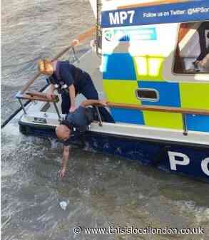 Met uses police boat in catching drug dealer in New Cross