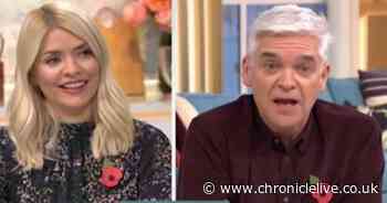 Phillip Schofield gets telling off from his mum live on This Morning