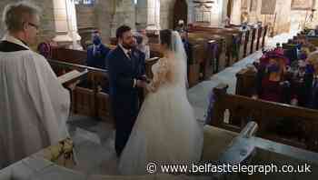 Couple livestream rescheduled wedding to beat England lockdown