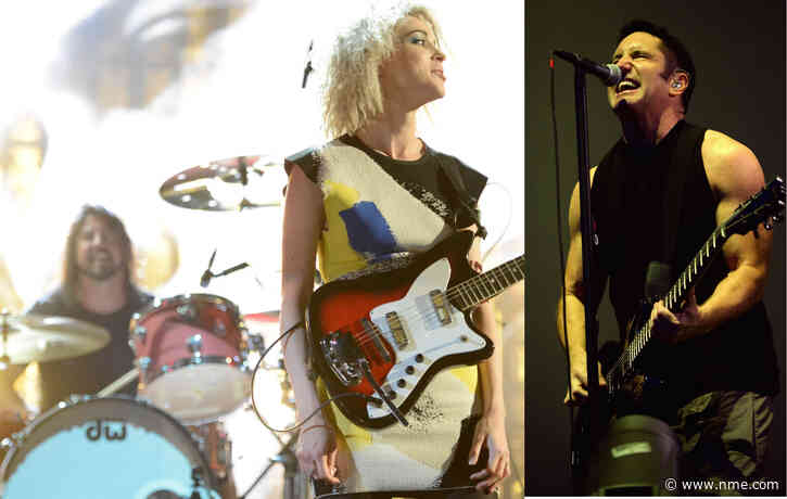 Here’s St Vincent, Dave Grohl and Jehnny Beth covering Nine Inch Nails