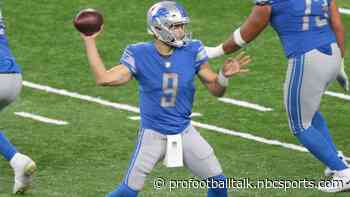 Matt Patricia has little to say on Matthew Stafford’s status for Sunday