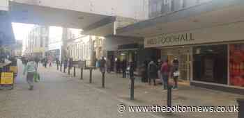 Shoppers flock to Bolton town centre on the last day before lockdown - The Bolton News