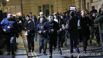 Anti-lockdown protest held in central London