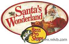 Santa Claus arrives at Cabela's on Saturday