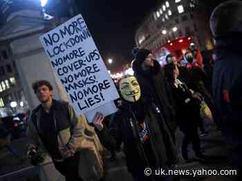 Million Mask March: Anti-lockdown protesters arrested London on first night of shutdown