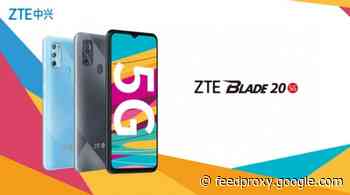 ZTE Blade 20 5G smartphone gets official