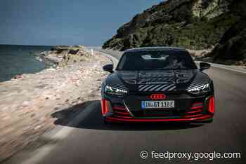 Audi RS e-tron GT prototype unveiled