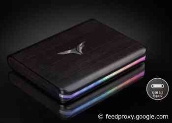 TeamGroup external SSD with RGB and USB-C