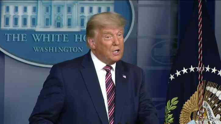Trump makes baseless claim on election status