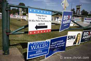 Houston ordinance calls for campaign signs to come down at polling locations - Chron